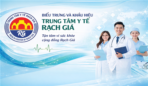 Biểu trưng và Khẩu hiệu của Trung tâm Y tế Rạch Giá